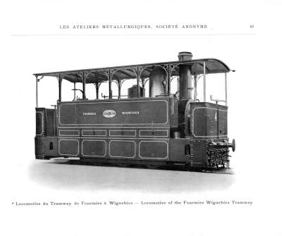 <b>Locomotive du Tramway de Fourmies à Wignehies</b>